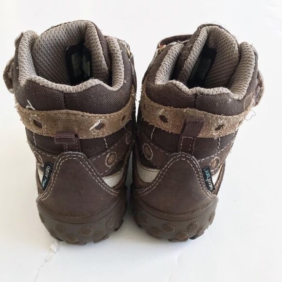 Goex brown Geox Tex  boots EUC size (22) 6.5 - Picture 5 of 7